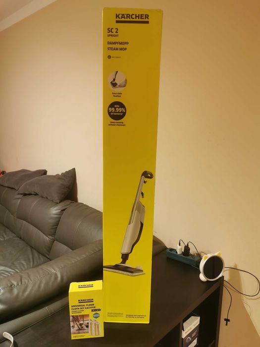 NOWY Mop parowy Karcher SC 2 + ściereczki 	
Karcher EasyFix