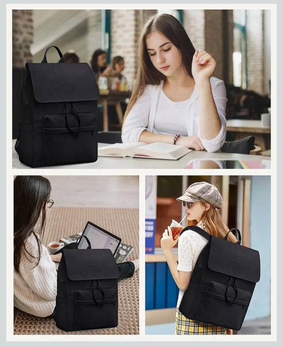 LOVEVOOK Damski lekki plecak z przegroda na laptopa