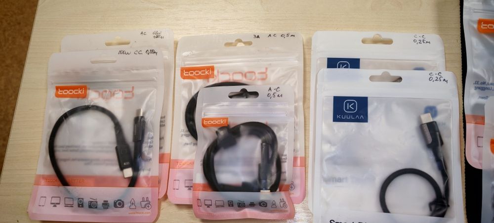 Зарядний пристрій для смартфона ноутбука toocki 65w gan