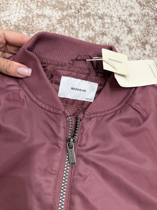 Оверсайз бомбер ,куртка на хлопчика reserved 152 та 170