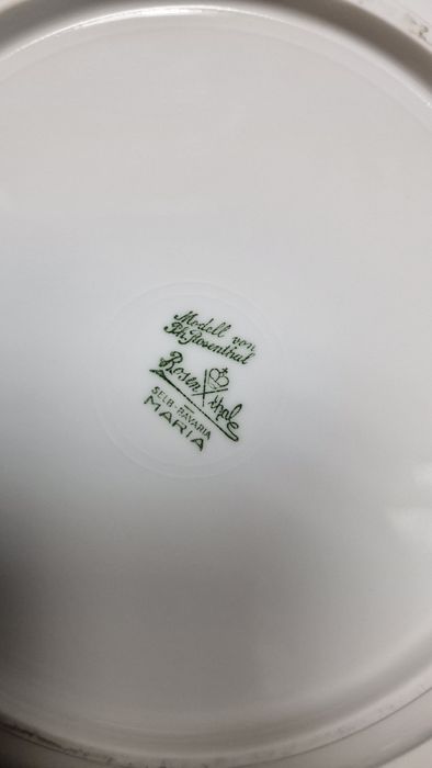 Talerze glebokie Biała Maria Selb Bavaria