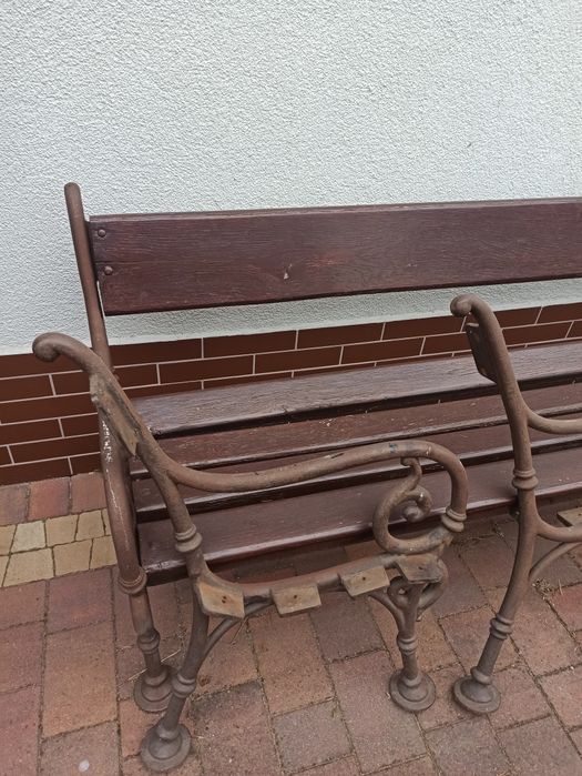 Nogi żeliwne do ławki  typ wiedeński