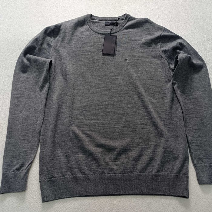 Sweter Trussardi popielaty roz.XL nowy org.