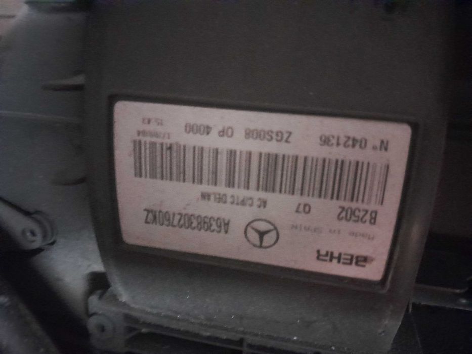 Sofagem Mercedes vito com AC