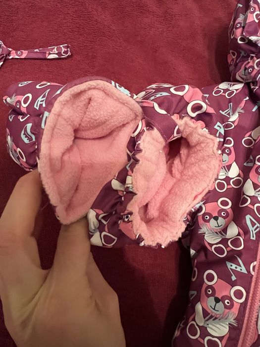 Зимовий комбінезон трансформер,конверт для немовлят libellule 0-74см