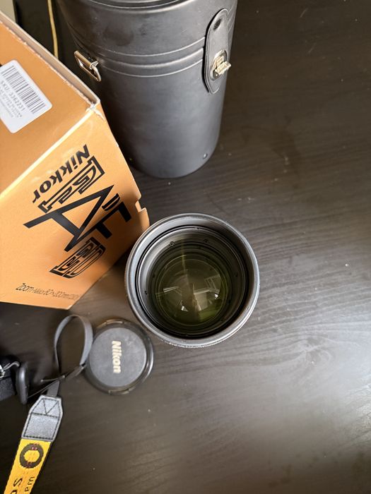 Nikon 80-200 f2.8 ED - Mint - Garantia - Caixa e Bolsa