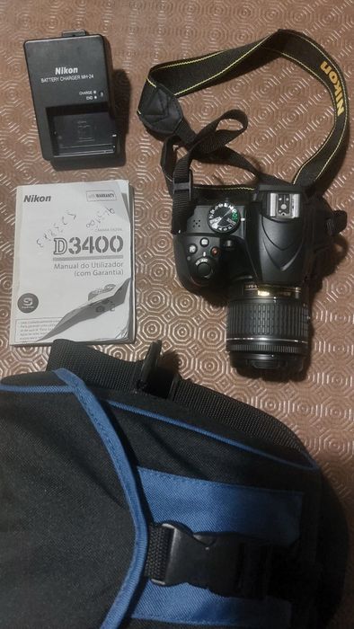 Maquina Nikon D3400