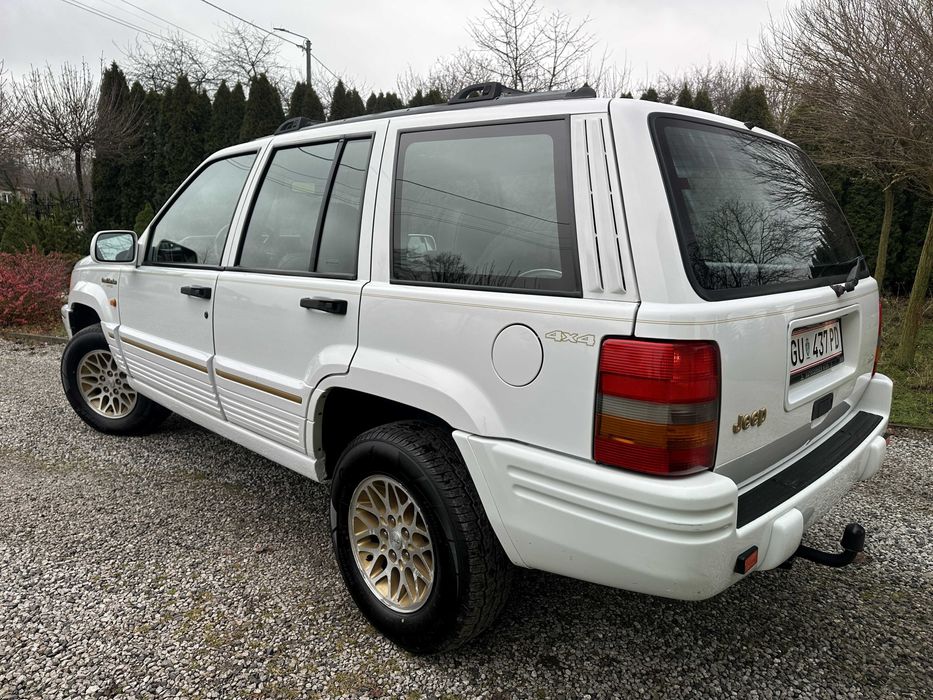 JEEP GRAND CHEROKEE ZJ 4.0 185PS 4x4 Klima Skóra Infinity BIAŁY KRUK !