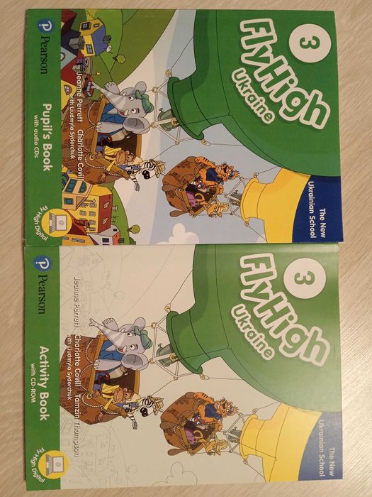 FlyHigh Ukraine 3 Activity book Pupils book