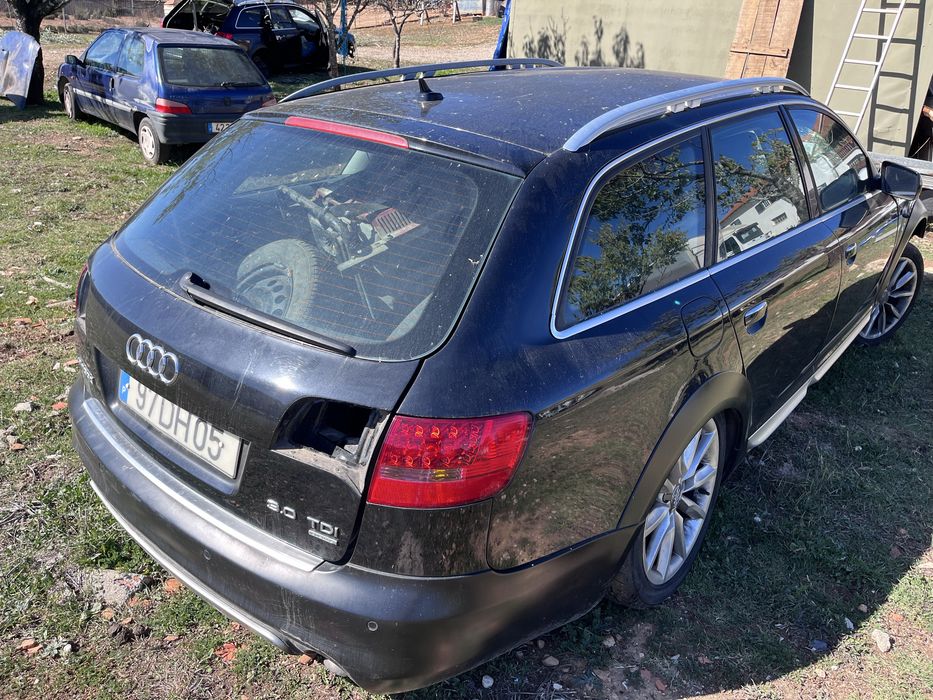 Audi A6 Allroad 3.0 TDI 4/2007 Nacional salvado sinistrado batido