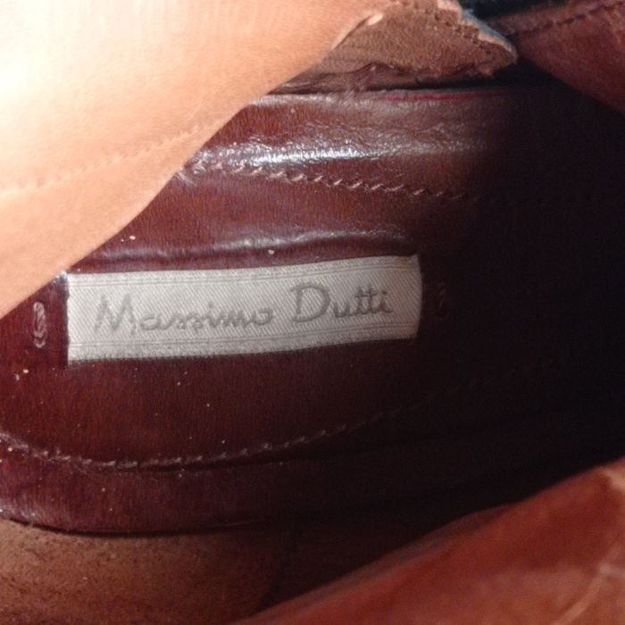 MASSIMO DUTTI kozaki Hiszpania skóra naturalna r. 38