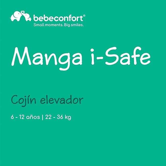 Bebeconfort Manga i-Safe Assento Elevador para Carro, 6-12 Anos