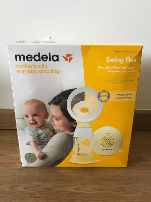 Bomba Amamentação Tira Leite Medela Swing Flex oferta coletor leite