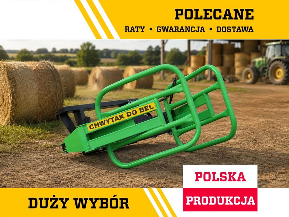 Chwytak Do Bel Euroramka SMS Mailleux Tura Ładowarki Ładowacza Manitou JCB Tura Słomy Sianokiszonki Balotów * Dostawa cała Polska * Dostępny od ręki