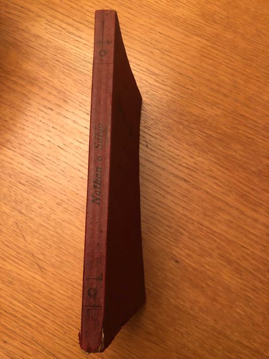 NATHAN o SÁBIO    Gotthold Ephraim Lessing   edição de 1915