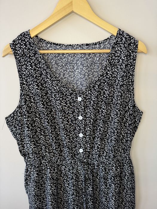 Lekki damski nowy kombinezon w kwiatki plus size 1XL