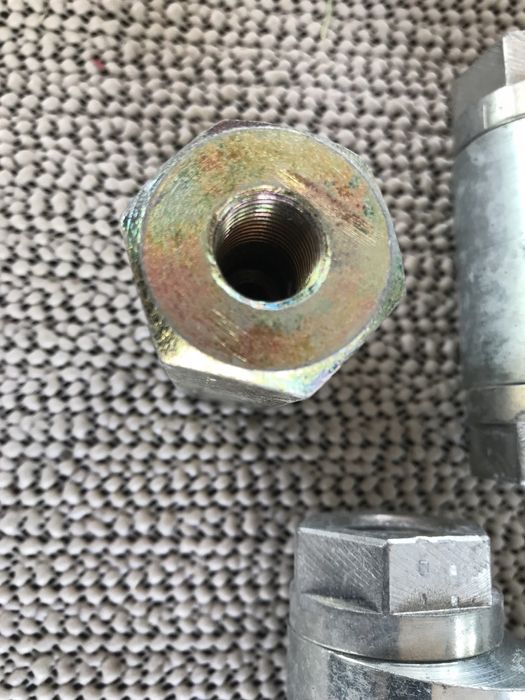 10 x solidny zawór kulowy 1/2"  -  średnie ciśnienie