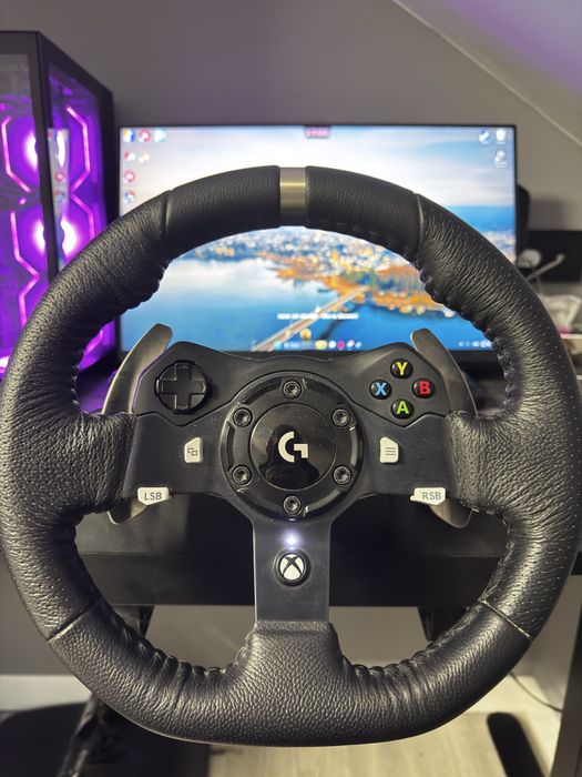 Руль Logitech G920+коробка передач