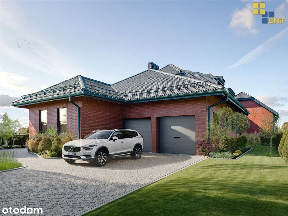 Oryginalny dom z basenem i częścią usługową