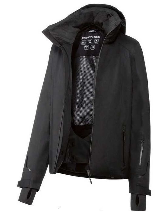 Kurtka zimowa narciarska damska CRIVIT®PRO czarna - 38 M - NOWA