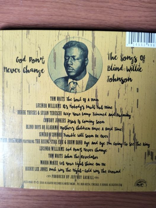 CD The Songs of Blind Willie Johnson