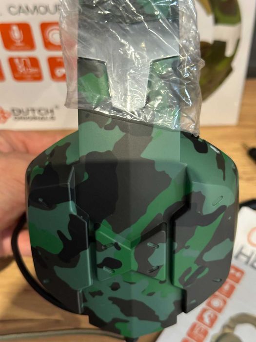 Słuchawki gamingowe Dutch Originals Jungle Camouflage headset