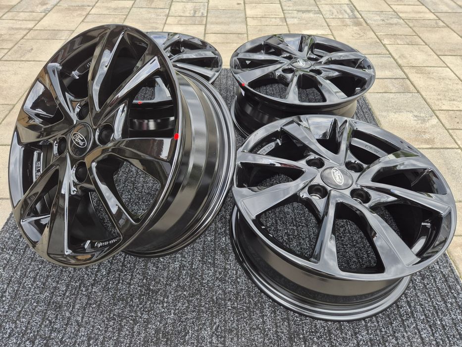 Ford Fiesta 15" Alufelgi nowe 4x108 Fiesta Fusion Felgi Czarne