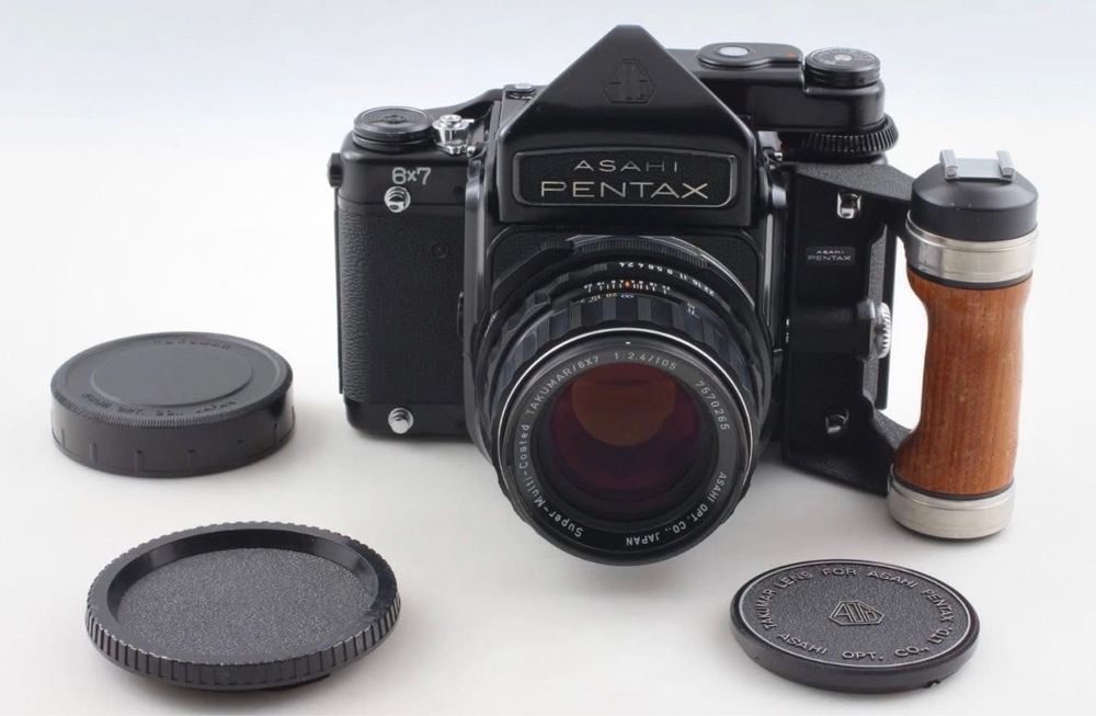 Pentax 67 6x7 stan bdb takumar 105 f2.4
