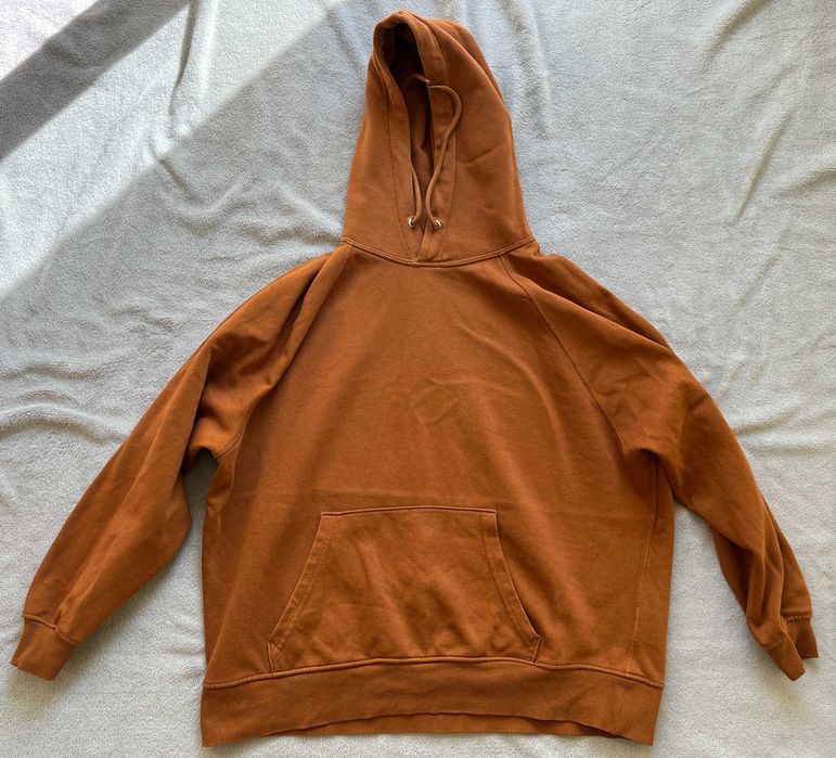Bluza z kapturem rdzawobrązowa M 38 H&M
