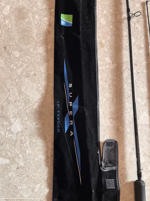 Preston Supera X 10ft, wedka method feeder, feeder, boomb stan bdb