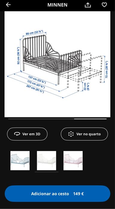 Cama de criança + colchao