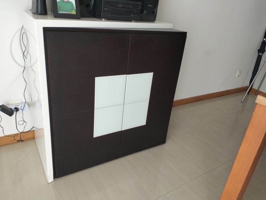 Conjunto de Moveis de sala em wenge