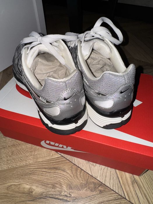 NIKE P-6000  metallic silver