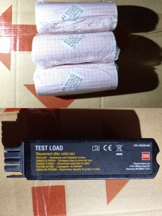 Термопапір LIFEPAK 15,  тестове навантаження Physio-Control 3005389-00