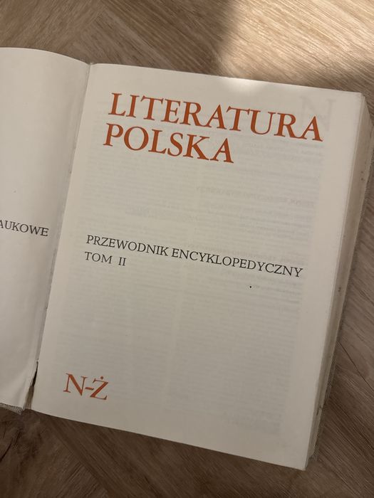 Literatura polska – przewodnik encyklopedyczny, tom II (N–Ż)