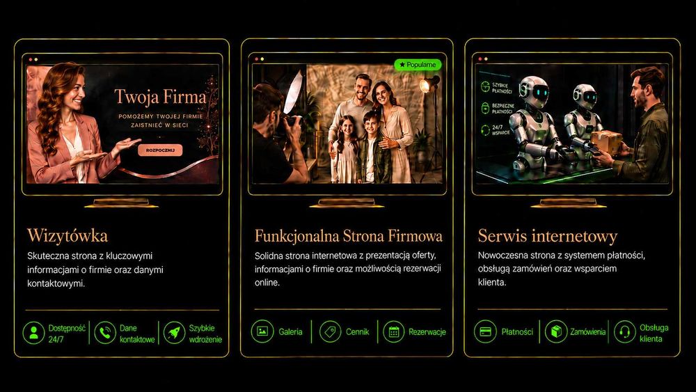 Strony Internetowe | Aplikacje web i mobilne | Usługi marketingowe | Szkolenia
