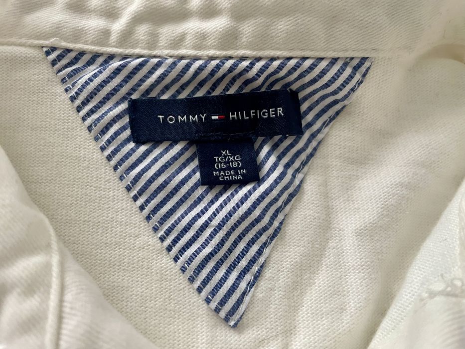 Polówka męska Tommy Hilfiger longsleeve oryginalna Polo