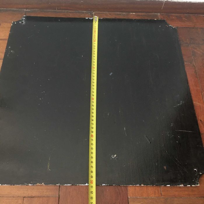 2 Placas em ferro para exterior,ambas impecáveis,sinalização