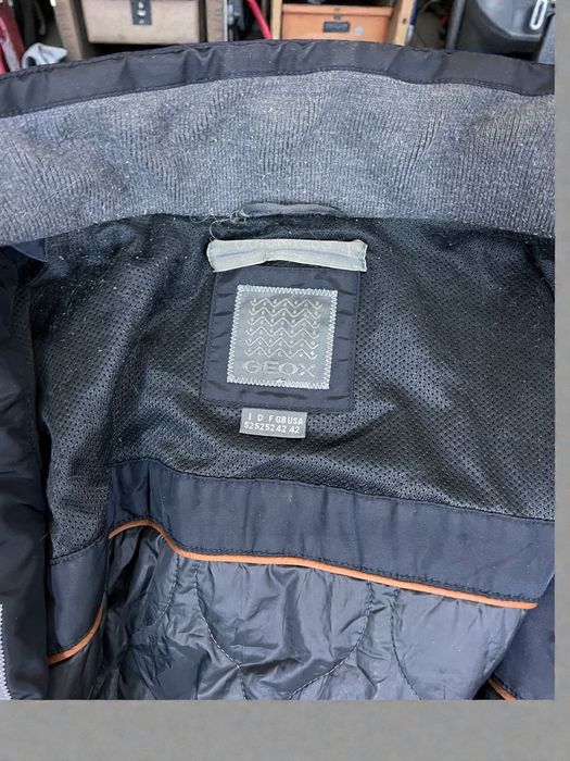 Geox Respira roz. 42 damska kurtka zimowa z kapturem ocieplana