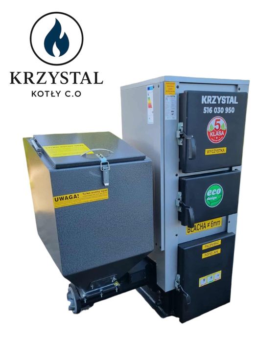 Kocioł Piec CO EKO 25 kW Ekoenergia KRZYSTAL – 5 klasa ECODESIGN