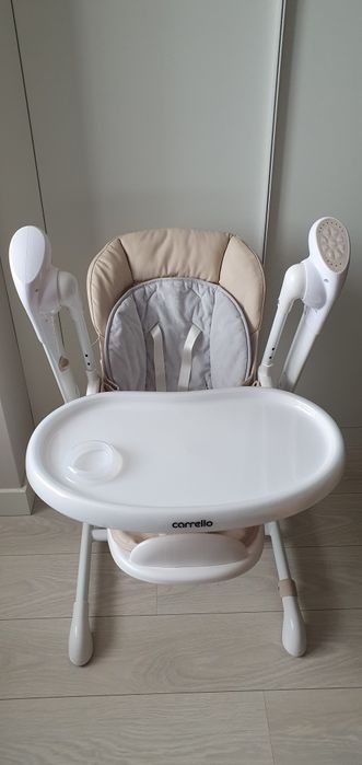 Стілець-гойдалка CARRELLO Cascata CRL-10303/1 Cream Beige із сенсорною