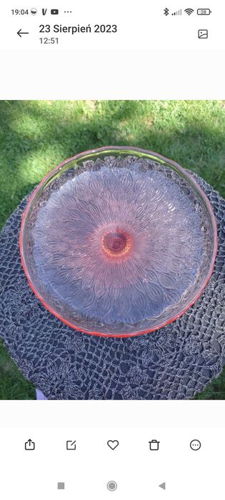 Patera kieliszki pucharki Ząbkowice