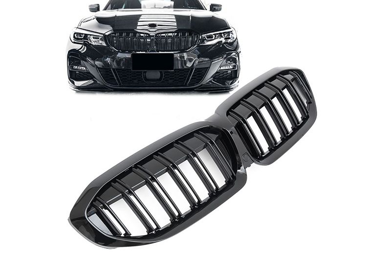 GRELHA DIANTEIRA LOOK M-PERFORMANCE PRETO BRILHO PARA BMW SERIE 3 G20/21 2019--