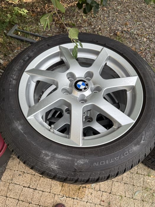 Kola bmw 5x120 E46 E90  z oponami zimowymi alufelgi 16 205/55/16