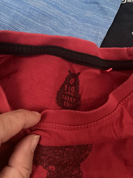 Koszulki dla chłopca 110 z krótkim rękawem