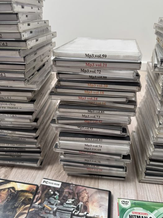 Mega zestaw starych plyt cd