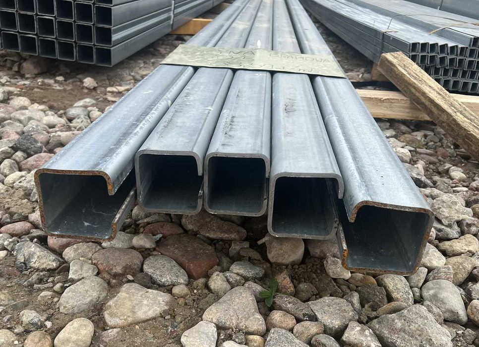 Profil bramowy | Szyna bramowa | Omega | OCYNKOWANA 80/80/5 - 6,7,8,9m