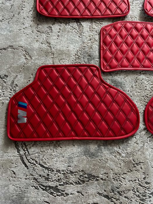 Новые коврики, оригинальный стиль BMW X5 (F15), X6 (F16) кожа.