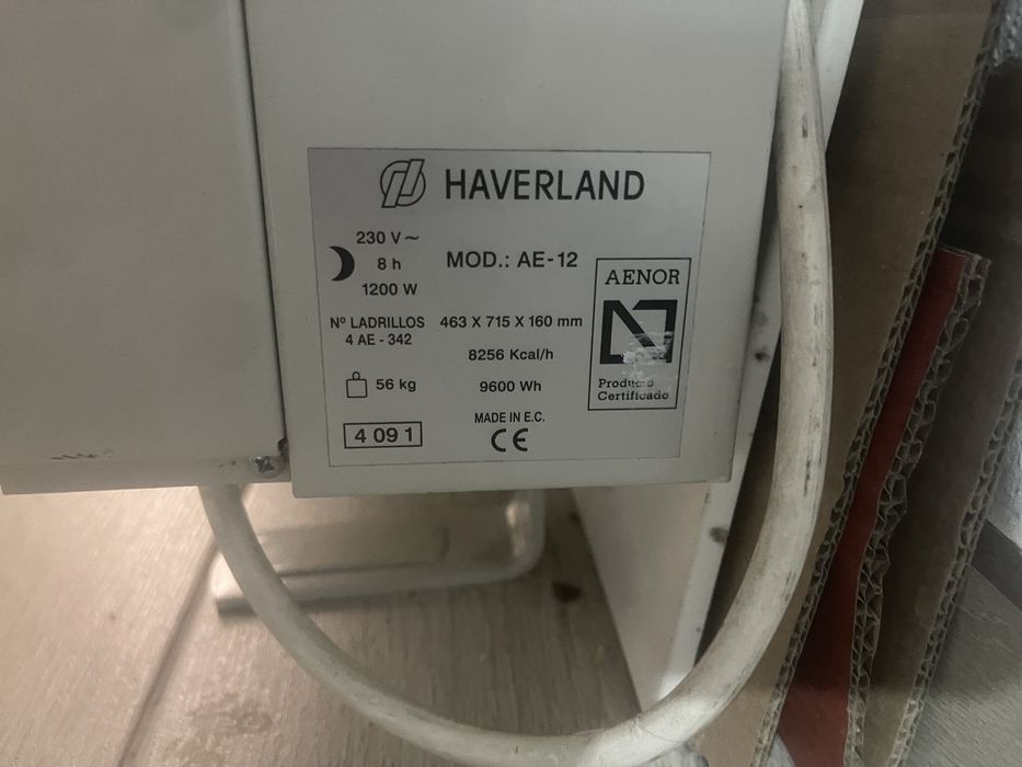 Aquecedores Haverland AE-12/16