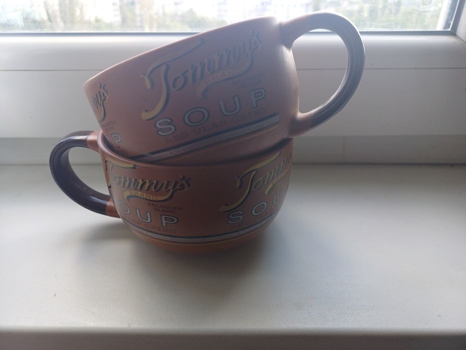 2 чашки,керамика,обьем 400 мл